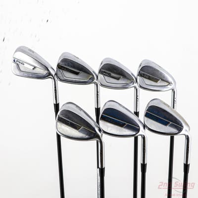 Ping G700 Iron Set 6-PW AW SW ALTA CB Graphite Regular Right Handed Black Dot STD