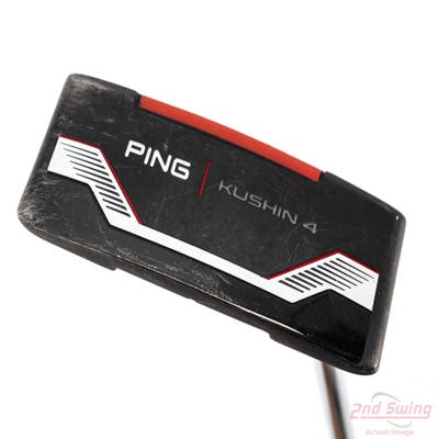 Ping 2021 Kushin 4 Putter Steel Right Handed Black Dot 35.0in