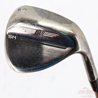 Titleist Vokey SM9 Brushed Steel Wedge Lob LW 58° 10 Deg Bounce S Grind Titleist Vokey BV Steel Wedge Flex Right Handed 35.0in