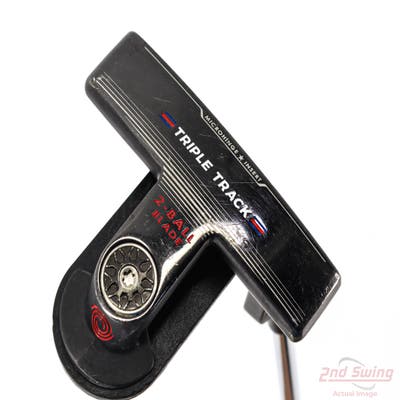 Odyssey Triple Track 2-Ball Blade CH Putter Steel Right Handed 35.0in
