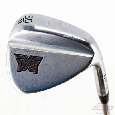 PXG 0311 3X Forged Chrome Wedge Gap GW 50° 12 Deg Bounce Stock Steel Shaft Steel Stiff Right Handed 35.5in