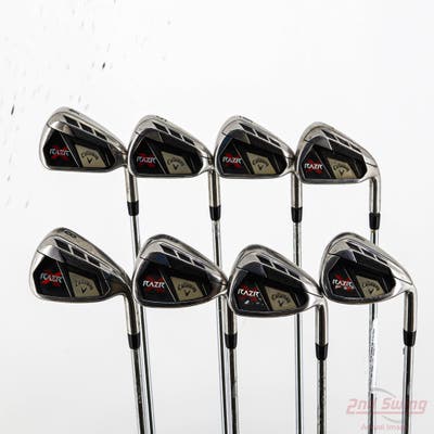 Callaway Razr X Iron Set 4-PW AW Callaway Razr X Iron Steel Steel Uniflex Right Handed +1/4"