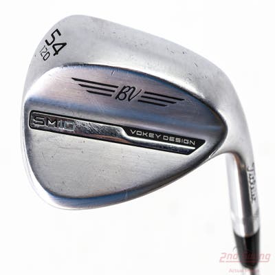 Titleist Vokey SM10 Tour Chrome Wedge Sand SW 54° 12 Deg Bounce D Grind Project X IO 6.5 Steel X-Stiff Right Handed 35.25in