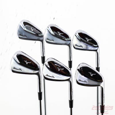 Mizuno Pro 221 Iron Set 4-9 Iron True Temper Dynamic Gold Tour Issue X100 Steel X-Stiff Right Handed +1/4"