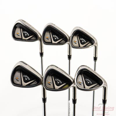 Callaway X2 Hot Iron Set 6-PW SW True Temper Speed Step 85 Steel Regular Right Handed +1/2"