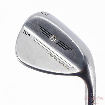 Titleist Vokey SM9 Tour Chrome Wedge Gap GW 52° 8 Deg Bounce F Grind Mitsubishi Tensei Red AM2 Graphite Ladies Right Handed 34.75in