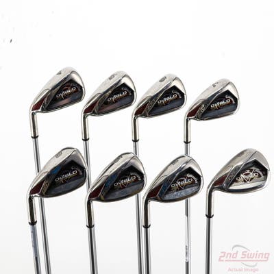 Callaway Diablo Edge Iron Set 4-PW SW Callaway Diablo Edge Iron Graphite Ladies Left Handed -3/4"
