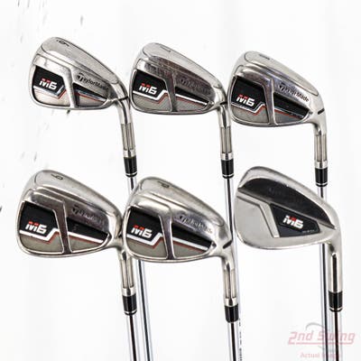 TaylorMade M6 Iron Set 6-GW FST KBS MAX 85 Steel Stiff Right Handed STD