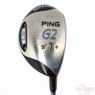 Ping G2 Fairway Wood 7 Wood 7W 20° Ping TFC 100F Graphite Ladies Right Handed 41.75in
