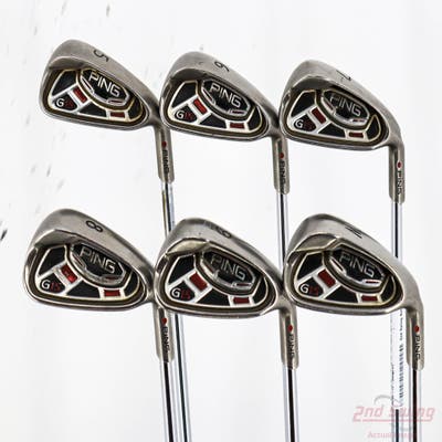 Ping G15 Iron Set 5-PW Ping AWT Steel Regular Right Handed Red dot +1/4"