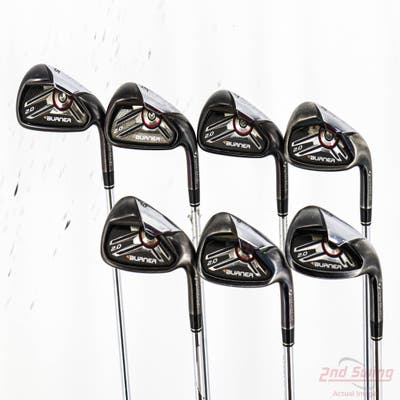 TaylorMade Burner 2.0 Iron Set 5-PW SW TM Superfast 65 Steel Regular Right Handed +3/4"