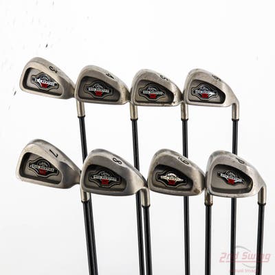 Callaway 1994 Big Bertha Iron Set 3-PW Callaway RCH 96 Graphite Stiff Right Handed +1/4"