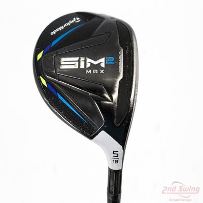 TaylorMade SIM2 MAX Fairway Wood 5 Wood 5W 18° Fujikura Ventus Blue 5 Graphite Senior Right Handed 40.25in