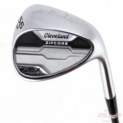 Cleveland CBX Zipcore Wedge Sand SW 56° 12 Deg Bounce Project X Catalyst 80 Spinner Graphite Wedge Flex Right Handed 36.0in