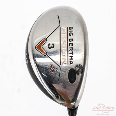 Callaway Big Bertha Fusion Fairway Wood 3 Wood 3W 15° Callaway Aldila NVS Graphite Stiff Right Handed 43.0in