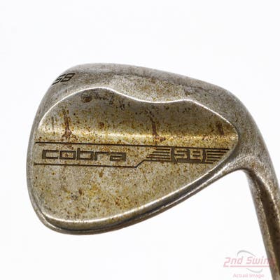 Cobra 2023 KING SB Tour Raw Wedge Lob LW 58° Project X Rifle 6.0 Steel Stiff Right Handed 35.0in