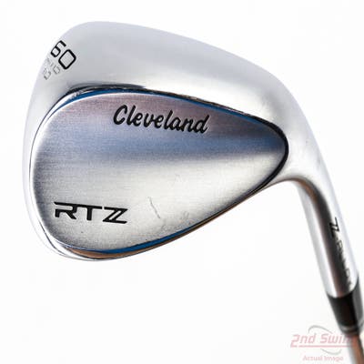 Cleveland RTZ Tour Satin Wedge Lob LW 60° 10 Deg Bounce True Temper Dynamic Gold Spinner Tour Issue Steel Wedge Flex Right Handed 35.0in