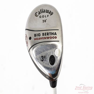 Callaway Big Bertha Heavenwood Hybrid 3 Hybrid 20° Callaway RCH 75w Graphite Stiff Right Handed 40.5in