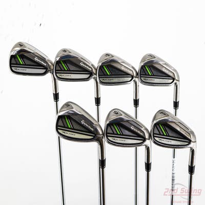 TaylorMade RocketBladez 2.0 Iron Set 4-PW Stock Steel Shaft Steel Regular Right Handed +1/2"
