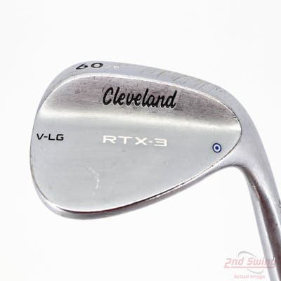 Cleveland RTX-3 Tour Satin Wedge Lob LW 60° 6 Deg Bounce True Temper Dynamic Gold Steel Wedge Flex Right Handed 35.75in