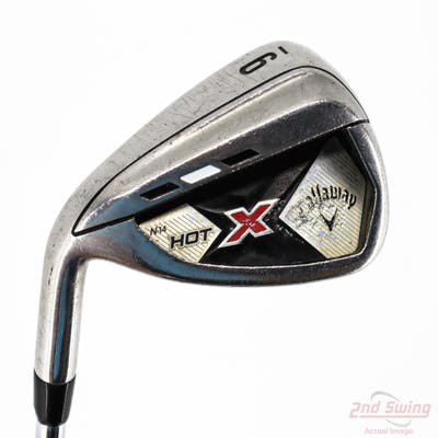 Callaway X Hot N14 Single Iron 9 Iron Stock Steel Shaft Steel Uniflex Left Handed 36.25in