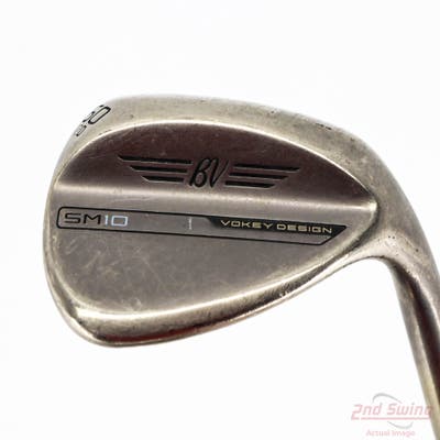 Titleist Vokey SM10 Nickel Wedge Lob LW 60° 12 Deg Bounce D Grind True Temper Dynamic Gold Mid 115 X100 Steel X-Stiff Right Handed 35.5in