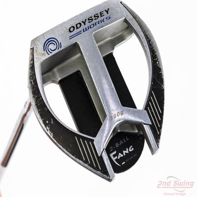 Odyssey Works Versa 2-Ball Fang Putter Steel Left Handed 34.5in