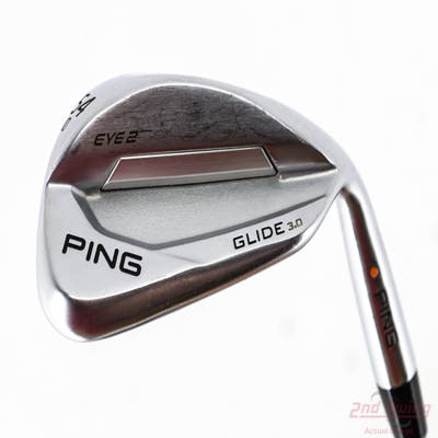 Ping Glide 3.0 Wedge Sand SW 54° 10 Deg Bounce Nippon NS Pro Zelos 7 Steel Regular Right Handed Orange Dot 35.75in