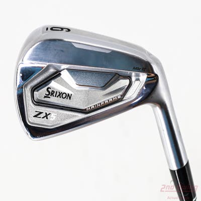 Srixon ZX5 MK II Single Iron 6 Iron UST Mamiya Helium Nanocore 60i IP Finish Graphite Senior Right Handed 39.0in