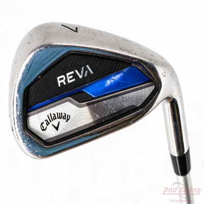 Callaway Reva Rise Single Iron 7 Iron Callaway REVA Graphite Ladies Right Handed 36.75in