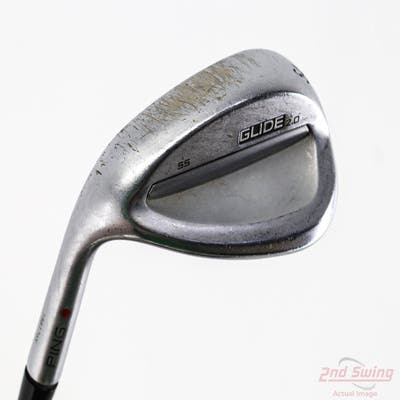 Ping Glide 2.0 Wedge Sand SW 54° 12 Deg Bounce AWT 2.0 Steel Wedge Flex Left Handed Red dot 36.75in