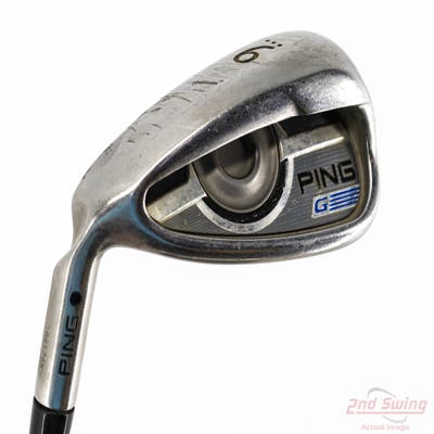 Ping 2016 G Single Iron 9 Iron AWT 2.0 Steel Stiff Left Handed Black Dot 37.0in