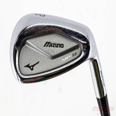 Mizuno MP 53 Single Iron Pitching Wedge PW Project X Rifle 5.0 Steel Regular Right Handed 35.75in