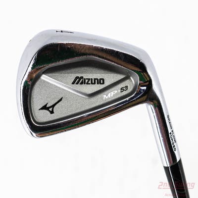 Mizuno MP 53 Single Iron 4 Iron Project X Rifle 5.0 Steel Regular Right Handed 38.5in