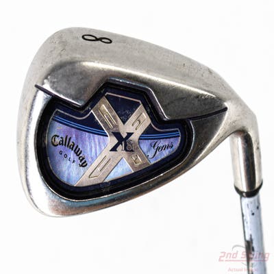 Callaway X-18 Single Iron 8 Iron Callaway Gems Graphite Ladies Right Handed 35.75in