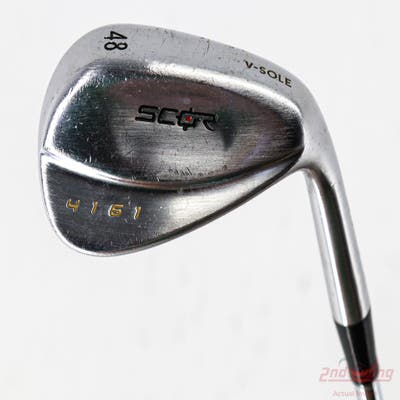 Scor 4161 Wedge Pitching Wedge PW 48° Stock Steel Shaft Steel Stiff Right Handed 36.0in