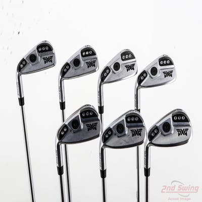 PXG 0311 P GEN5 Chrome Iron Set 4-PW Project X Rifle 6.5 Steel X-Stiff Left Handed +3/4"