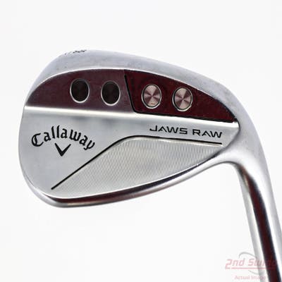 Callaway Jaws Raw Chrome Wedge Lob LW 58° 8 Deg Bounce Z Grind True Temper Dynamic Gold Spinner Tour Issue 115 Steel Wedge Flex Right Handed 35.25in