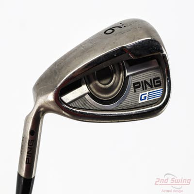 Ping 2016 G Single Iron 9 Iron AWT 2.0 Steel Regular Left Handed Black Dot 36.5in