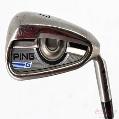 Ping 2016 G Single Iron 7 Iron AWT 2.0 Steel Regular Right Handed Black Dot 37.25in