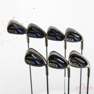 Ping G30 Iron Set 5-PW SW Ping CFS Distance Steel Regular Right Handed Black Dot +1/4"