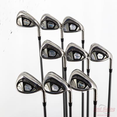 Callaway Rogue X Iron Set 5-PW AW GW SW Aldila Synergy Blue 60 Graphite Regular Right Handed +1/2"