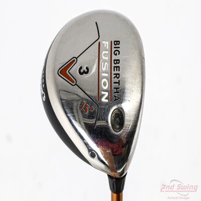 Callaway Big Bertha Fusion Fairway Wood 3 Wood 3W 15° Callaway Aldila NVS Graphite X-Stiff Right Handed 43.25in