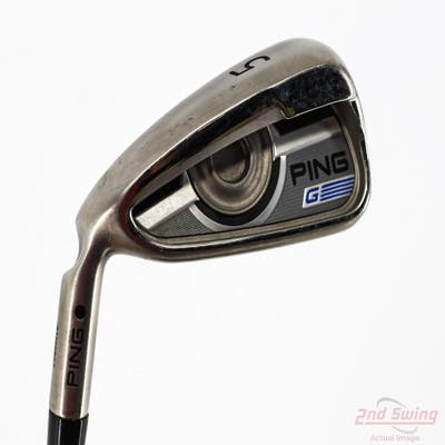 Ping 2016 G Single Iron 5 Iron AWT 2.0 Steel Regular Left Handed Black Dot 37.0in