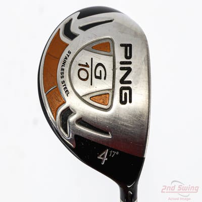Ping G10 Fairway Wood 4 Wood 4W 17° Grafalloy ProLaunch Red FW Graphite Regular Right Handed 42.75in