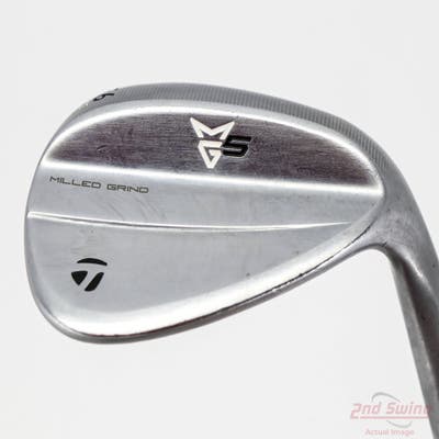 TaylorMade Milled Grind 5 Satin Chrome Wedge Sand SW 56° 12 Deg Bounce SB True Temper Dynamic Gold Tour Issue 115 Steel Wedge Flex Right Handed 35.25in