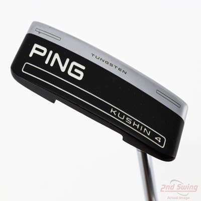 Ping 2023 Kushin 4 Putter Steel Right Handed Black Dot 35.0in