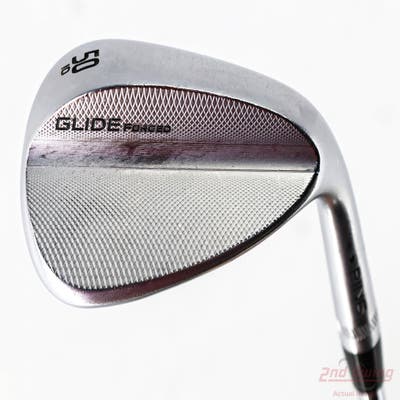 Ping Glide Forged Wedge Gap GW 50° 10 Deg Bounce Stock Steel Shaft Steel Wedge Flex Right Handed Black Dot 35.75in