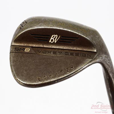 Titleist Vokey SM8 Raw Wedge Lob LW 60° 8 Deg Bounce M Grind Stock Steel Shaft Steel Wedge Flex Right Handed 35.5in