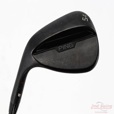 Ping s159 Midnight Wedge Sand SW 54° 10 Deg Bounce H Grind ALTA CB Black Graphite Senior Left Handed Red dot 35.75in